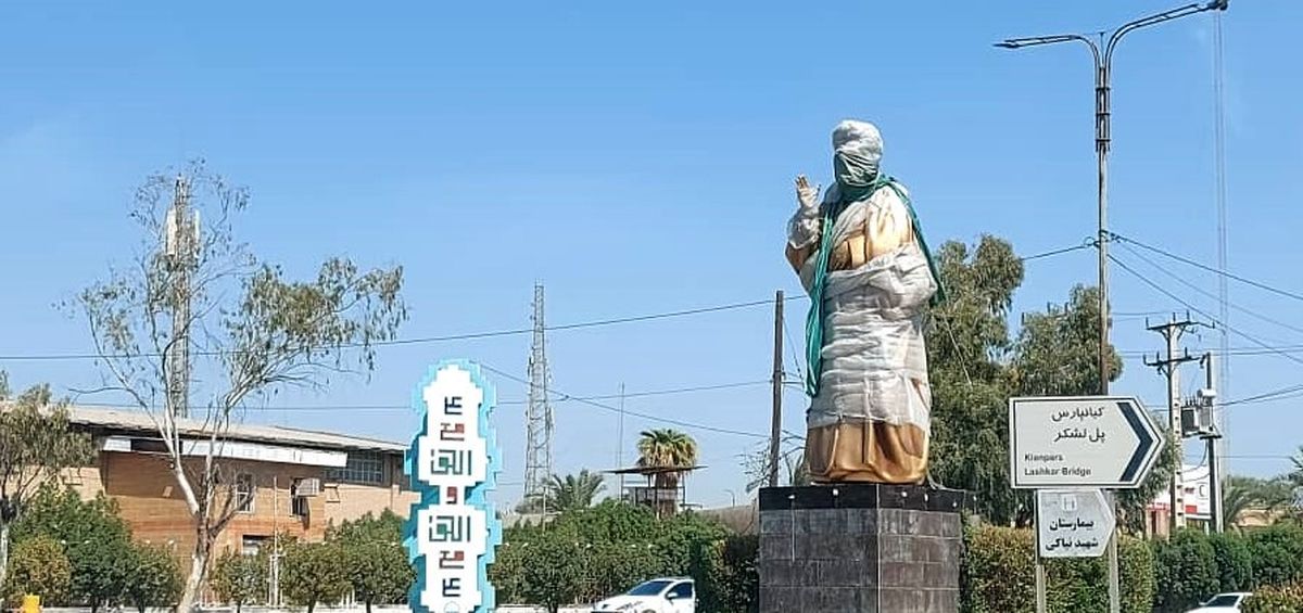 پاسخ شهرداری اهواز به هزینه ساخت مجسمه رئیسجمهور فقید