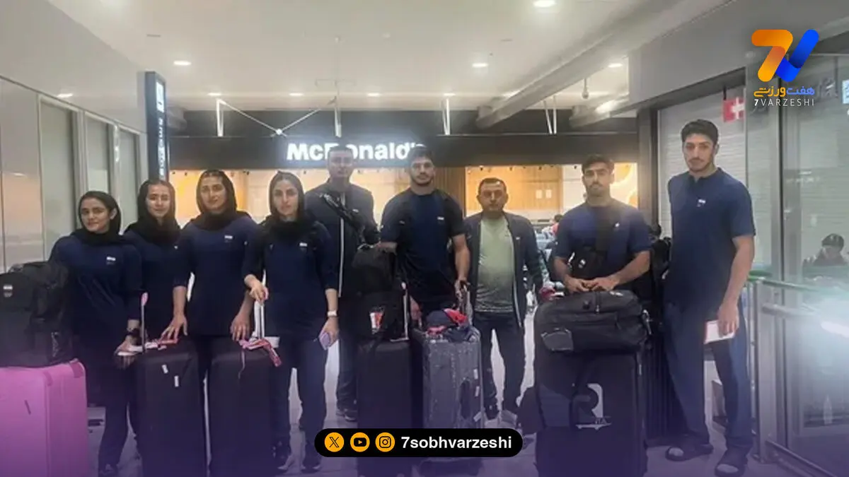 جودوکاران ایران وارد ناگویا شدند