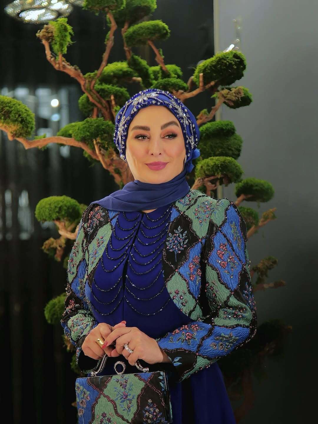 تیپ مجلل الهام حمیدی