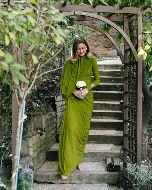 جی‌جی و بلا حدید در عروسی خواهرشان