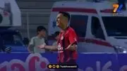 گل اول تراکتور به گل گهر توسط امیرحسین حسین زاده