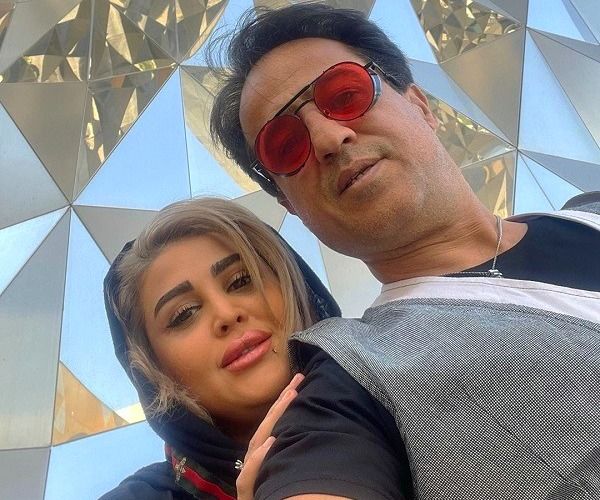 رامین راستاد و همسرش