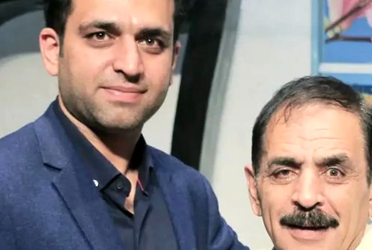  عکس/ آقا رشید معروف در کنار همسر و فرزندان و نوه‌ی بانمکش/ جفت پسراشون مثل مادرشون قد بلند و رشیدن 