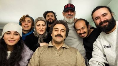 عکس دونفره بازیگران مشهور سینما در حافظه شیراز