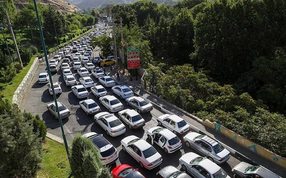 ترافیک نیمهسنگین در جاده چالوس و آزادراه تهران-شمال