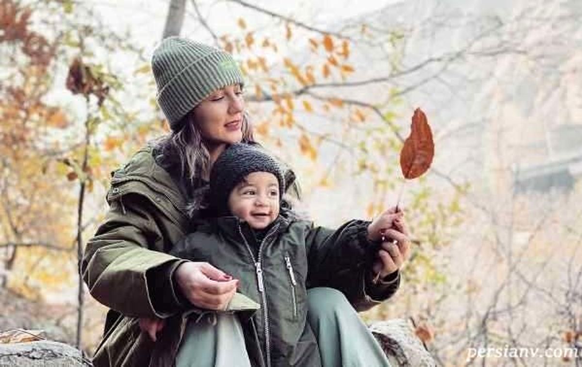 حدیث میرامینی و پسرش در دل طبیعت؛ لحظههای ناب مادرانه + عکس