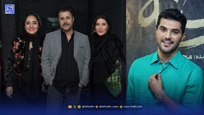 قاب دو نفره و عاشقانه نرگس محمدی و علی اوجی / چه قدر صمیمی سرش رو گذاشته ...