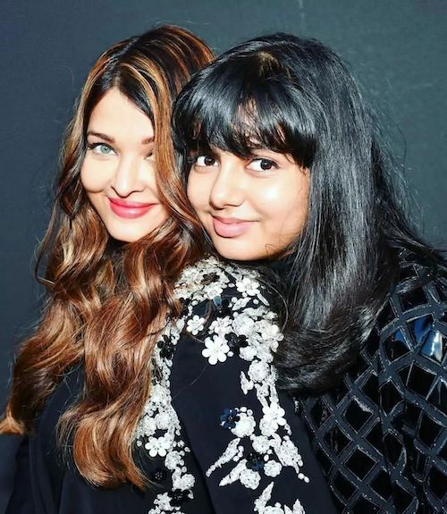 آیشواریا و دخترش