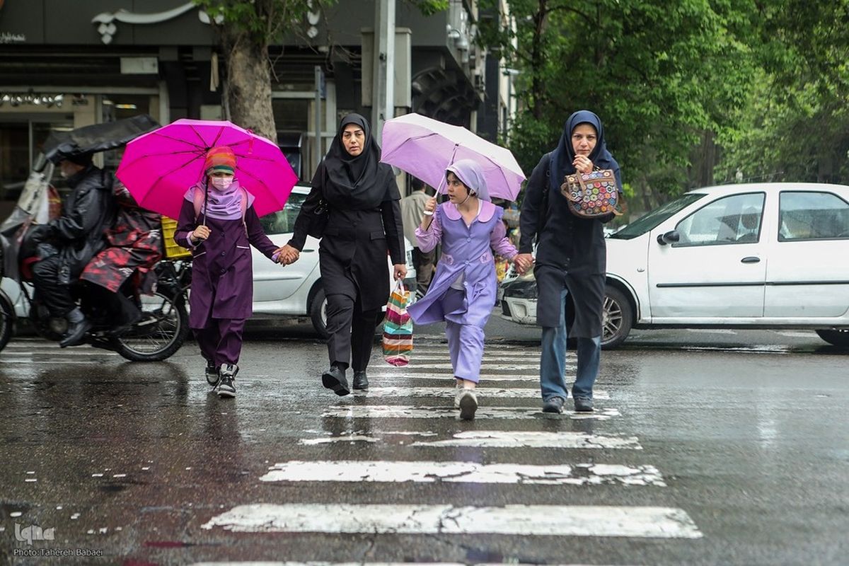 پیش‌بینی تشدید بارش‌ در 25 استان کشور؛ تهران بارانی می‌شود