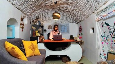 باغ گمشده شاه عباس دوم روی دیوار موزه اسکاتلند
