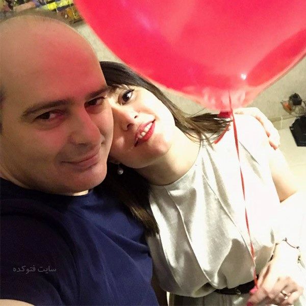 بابک ریاحی پور و همسرش مونا + زندگی شخصی