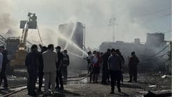 
مهار آتش‌سوزی مهیب در یک پمپ بنزین در «اربیل» عراق
