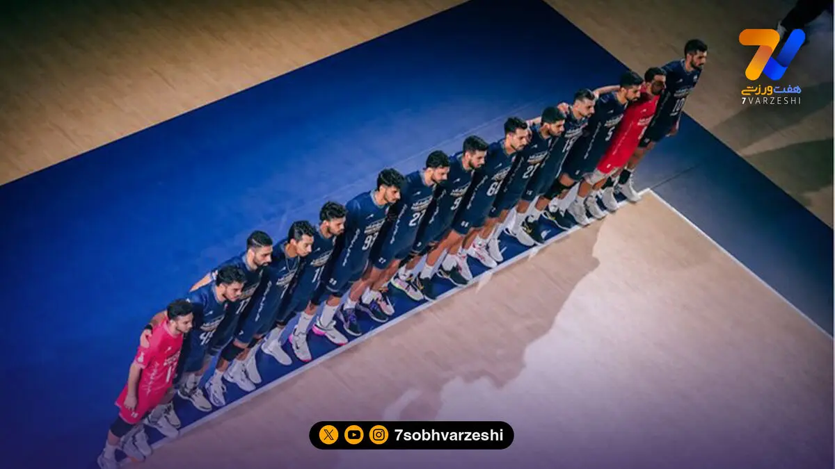 والیبال ایران روی ابرها اسپک می زند!