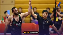 امیرعلی آذرپیرا ششمین طلای کاروان کشتی را به دست آورد