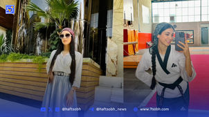 عکس و ویدیو مرجان سلحشوری از تمرینات سختش