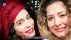 سفر در زمان| ملیکا و مهراوه شریفی نیا در کودکی و در کنار هم؛ دهه 60 