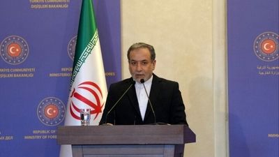 عراقچی وارد حرم امیرالمومنین شد+ عکس
