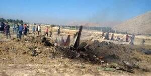 سقوط یک فروند هواپیمای نظامی در کازرون