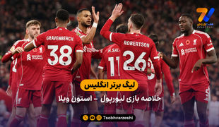 لیگ برتر انگلیس | خلاصه بازی لیورپول 2 – استون ویلا 0
