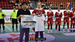 سومین برد پرگل دختران هندبال ایران در آسیا