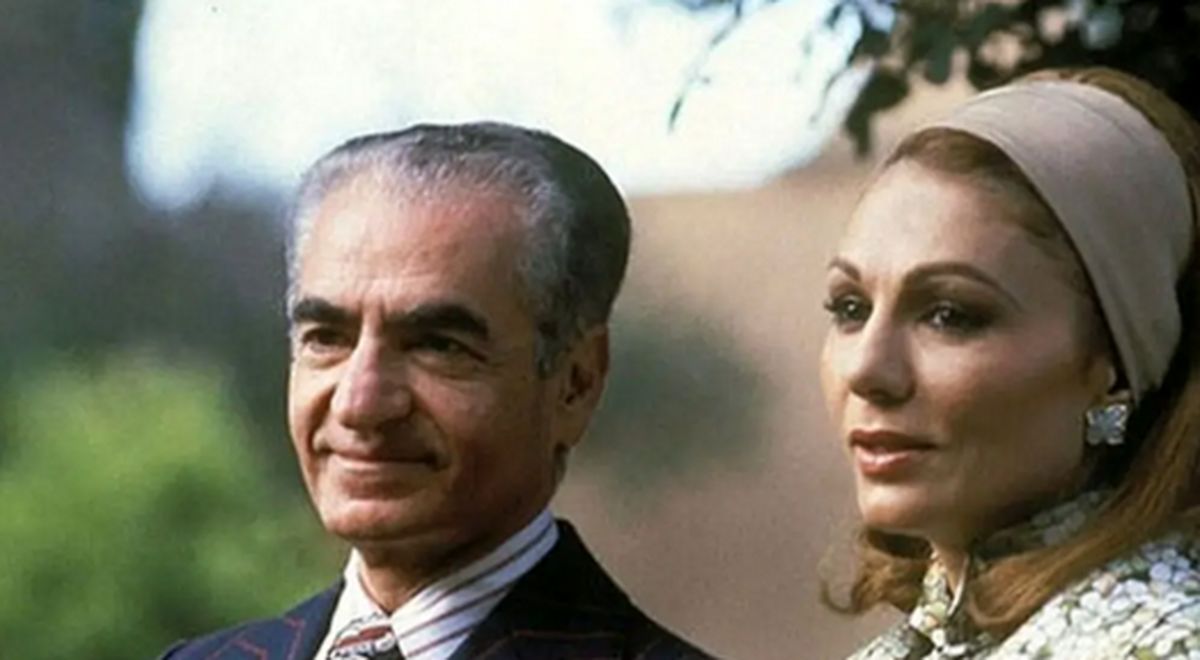  عکس سفر در زمان / میز و صندلی حیاط خانه فرح پهلوی وقتی در ایران بود .... 