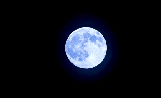 Bright full moon