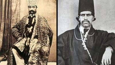 سفر در تاریخ; عکس بیست تومانی زمان ناصرالدین‌ شاه قاجار 