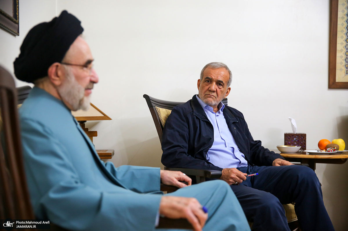 تصویری متفاوت از مسعود پزشکیان با یک کلاه خاص