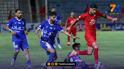 شباب الاهلی با تیم کهکشانی مقابل تراکتور