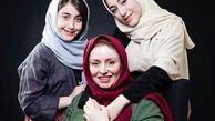 رقص مادر دختری ژاله صامتی و دختر خوش صدایش یاس (فیلم)