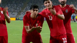 گل اول امید  ایران به امید امارات توسط امیرمحمد رزاقی نیا 