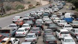 جاده هراز قفل شد؛ ترافیک سنگین در تعطیلات آخر هفته