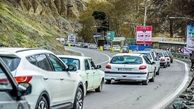 ترافیک شدید در جاده‌های منتهی به مازندران/ کندوان یک طرفه شد