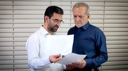 آذری جهرمی و مسعود پزشکیان به شایعات پایان دادند