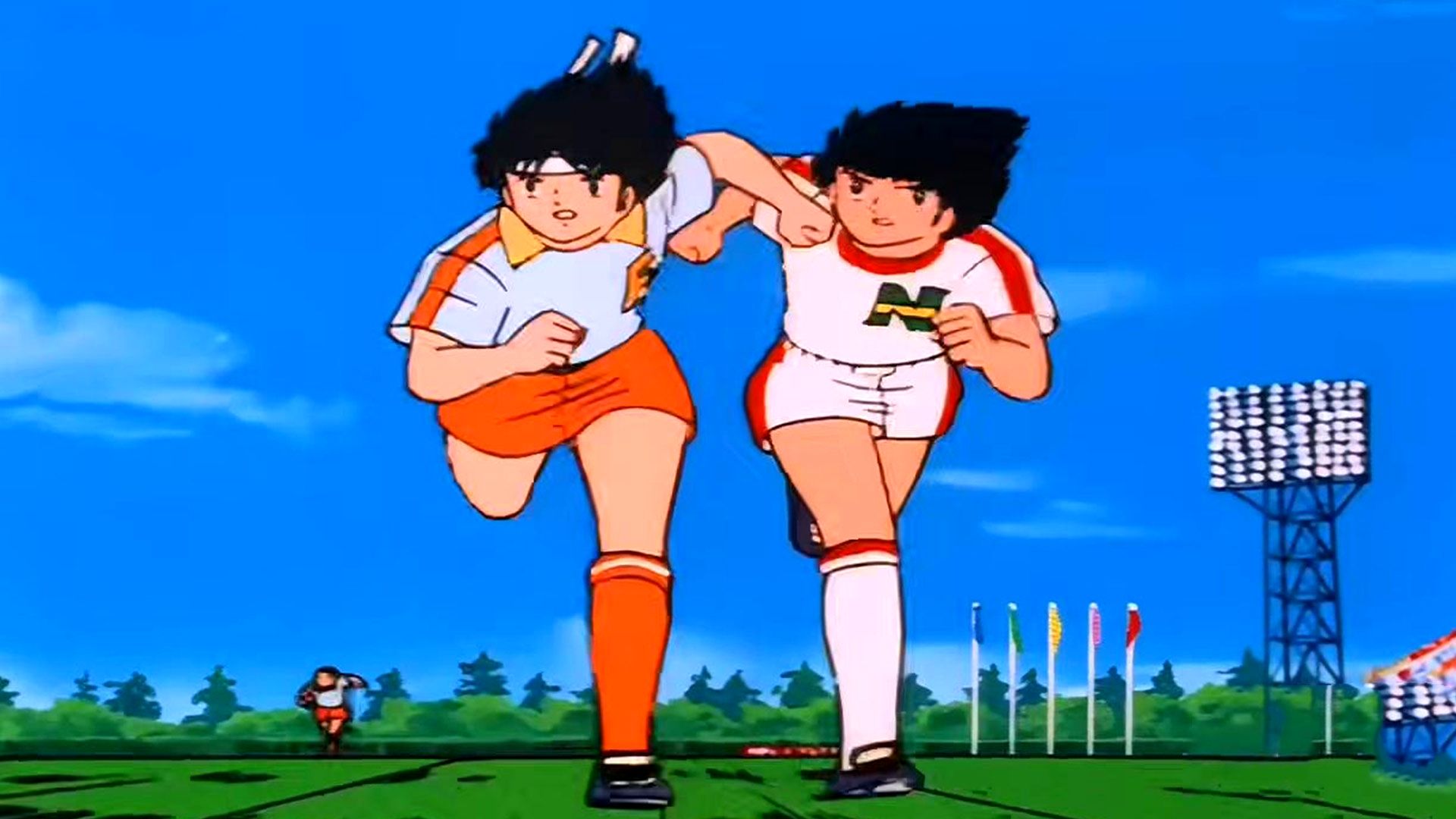 کارکترها در زمین بازی در انیمه Captain Tsubasa