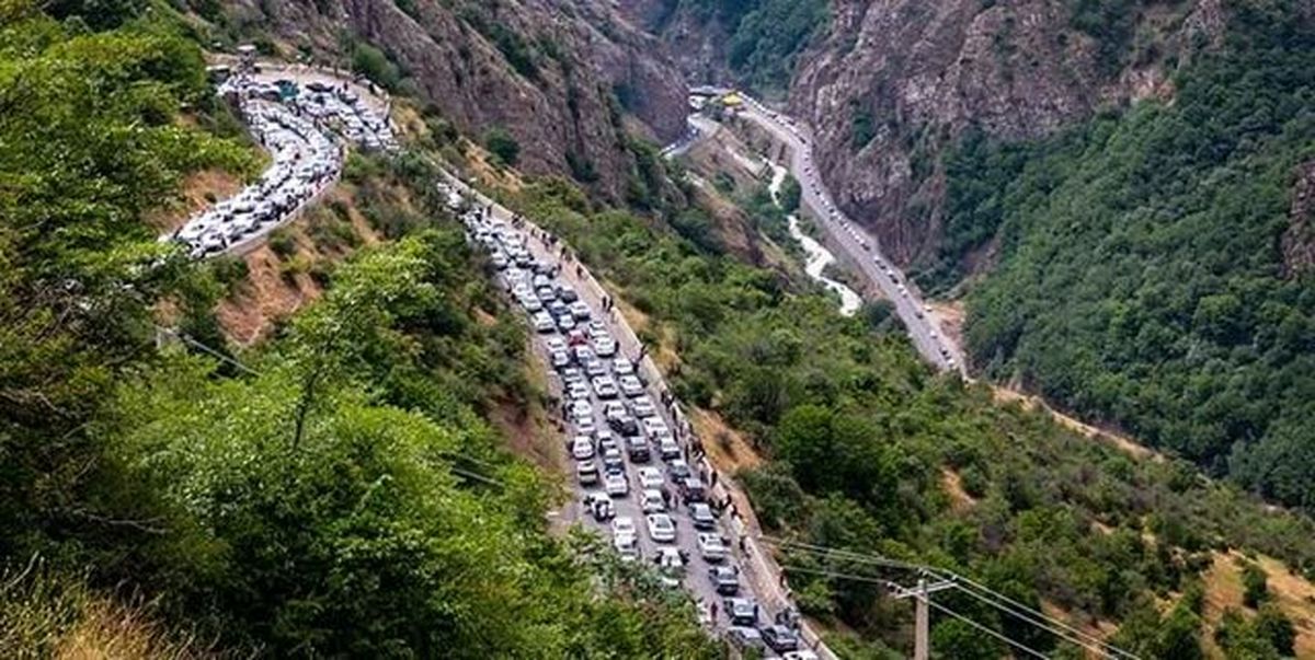 جاده چالوس باز هم یک‌طرفه شد