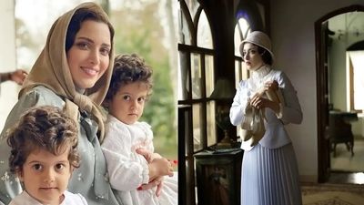 سفر در زمان؛ «ضیا کمیل» سریال طوبی در کنار مصطفی زمانی؛ سال 96 + عکس