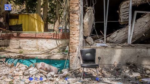 گزارش تصویری روزنامه هفت‌صبح از زندان اوین پس از حمله جنایتکارانه رژیم صهیونی