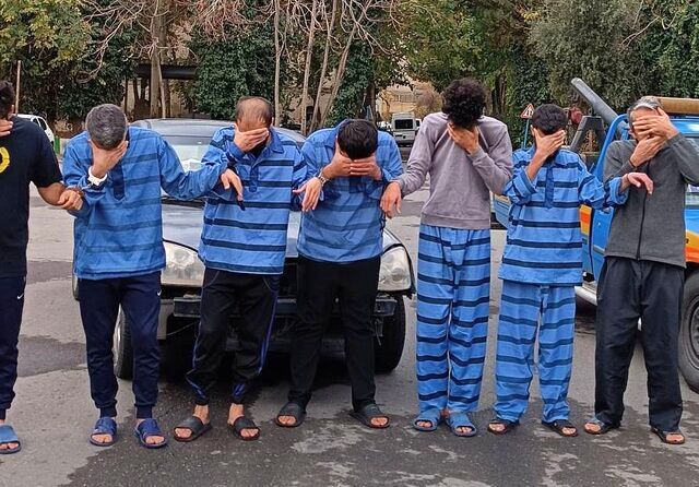 دستگیری عاملان نزاع جمعی در مقابل دادسرای شهر ری