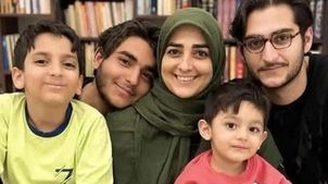 لحظات احساسی ستاره سادات قطبی با پسر ناتنی‌اش