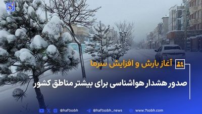 پیش‌بینی هواشناسی درباره بارش باران در شب عید (ویدئو)