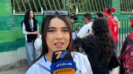 بانوی هوادار ملوان: کری نداریم، در زمین جواب پرسپولیسی‌ها را می‌دهیم