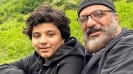 دلنوشته احساسی امیر جعفری برای تبریک تولد پسرش آیین + عکس