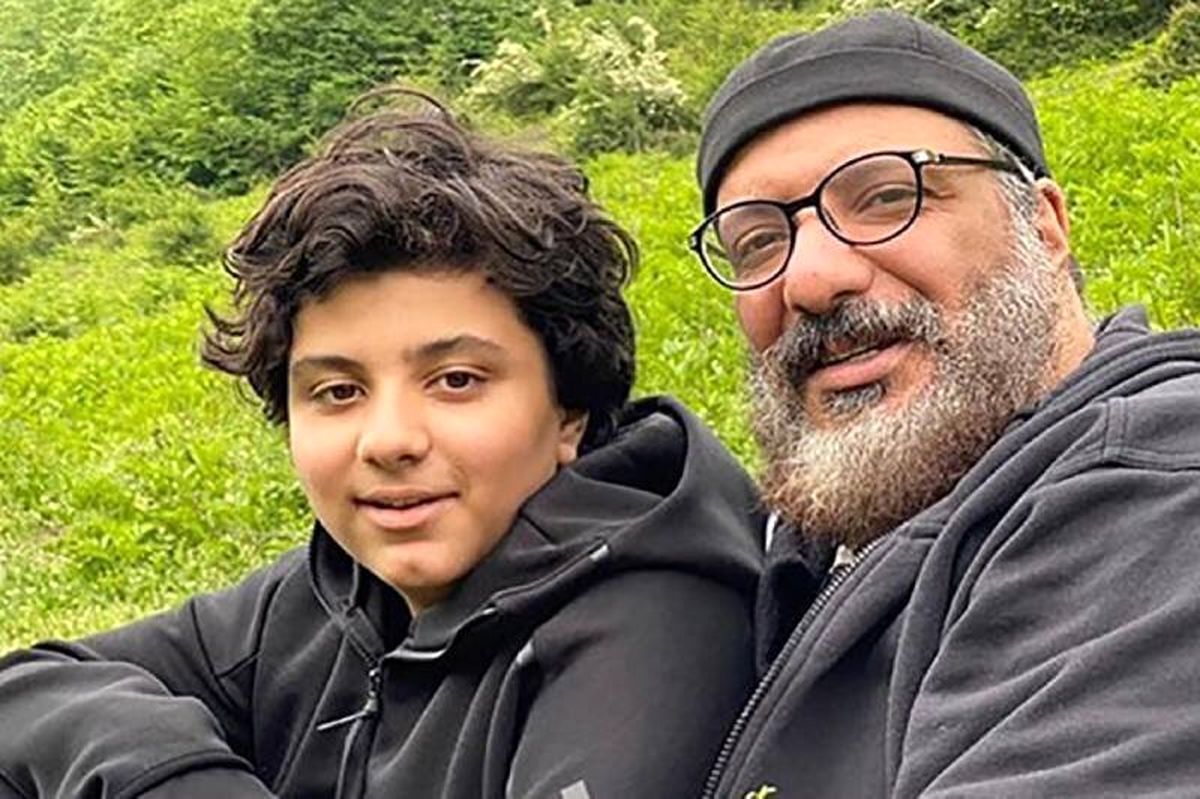 دلنوشته احساسی امیر جعفری برای تبریک تولد پسرش آیین + عکس