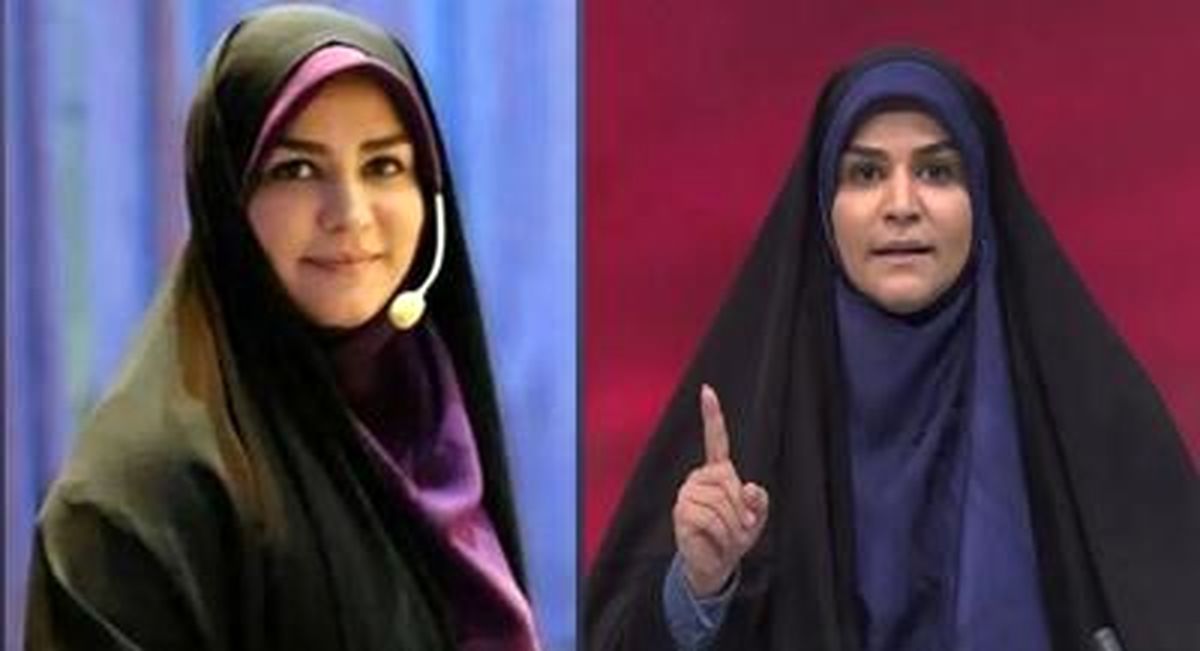 عکس خبرنگار آمریکایی در آغوش سحر امامی مجری شیرزن صدا و سیما