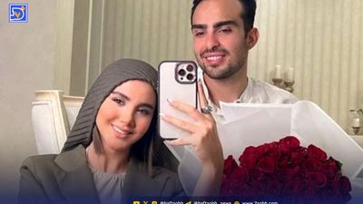 آلبوم عروسی فرشته آلوسی و محمودرضا قدیریان خانم بازیگر و آقای مجری
