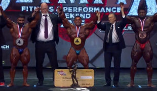 هادی چوپان نایب قهرمان مستر المپیا شد