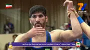 عبدولی قهرمان المپیک را برد و طلا گرفت