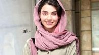 لاله مرزبان با چهره‌ای معصوم و نگاهی خیره‌کننده در نمایی دل‌نشین