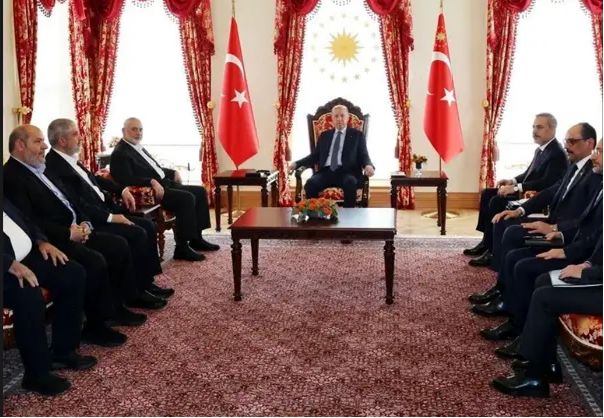 در دیدار اردوغان و هنیه چه گذشت؟